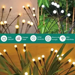 ¡2X1 PARA TU HOGAR! GUIRNALDA LED SOLAR + LUCIERNAGA LED SOLAR DE REGALO - tienda online