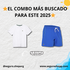 MALLA LACOSTE + ¡REMERA DE REGALO! - EL COMBO MÁS BUSCADO PARA ESTE VERANO