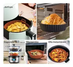 MOLDES DE SILICONA PARA AIRFRYER - PINZA MULTIUSO 30CM DE REGALO - Seguro Shop