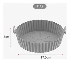 MOLDES DE SILICONA PARA AIRFRYER - PINZA MULTIUSO 30CM DE REGALO en internet