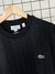 Camisa Lacoste Over Monograma - Importada - Preta - loja online