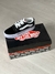 Tênis Vans - Preto Com Solado Branco