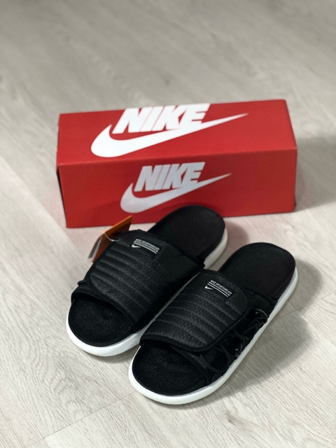 Chinelo NK Asuna 2.0 - Preto Com Solado Branco