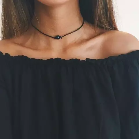 Colar Courinho Black