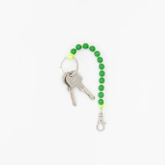 Chaveiro Iná - Verde com Amarelo - comprar online