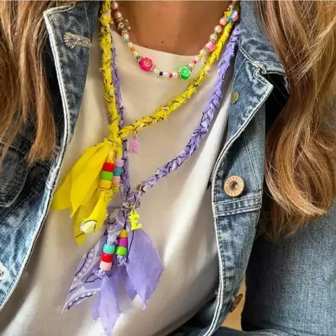 Colar Bandana Inicial - comprar online