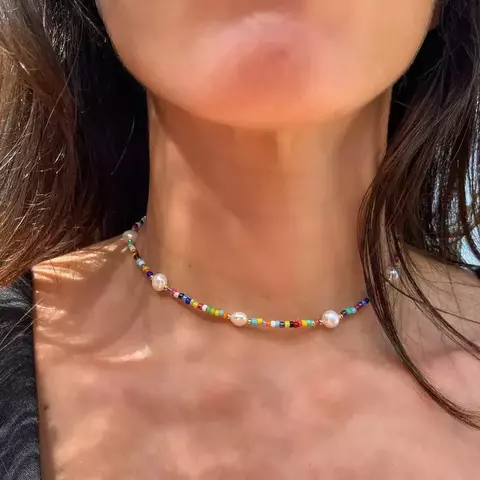 Chocker Colors Pérola