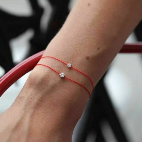 Pulseira Amuleto Ponto De Luz