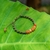PULSEIRA ESPIRAL ÁGATA DE FOGO