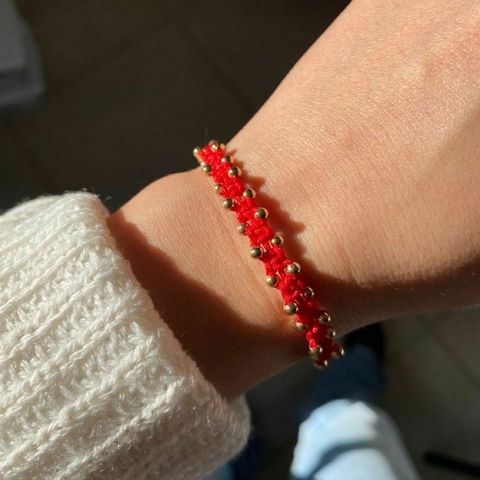 Pulseira Centopêia Vermelha - comprar online
