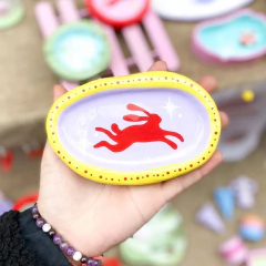 Porta Joias/Pratinho Coelho - comprar online