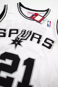 Camiseta Importada San Antonio Spurs White - #21 Duncan - comprar online