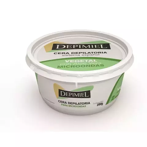 Cera Depilatoria Depimiel para Microondas 200g - Vegetal - comprar online