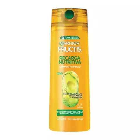 Shampoo / Acondicionador Garnier Fructis en Botella 200ml - Recarga Nutritiva - comprar online