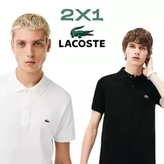 Chombas Lacoste 2x1