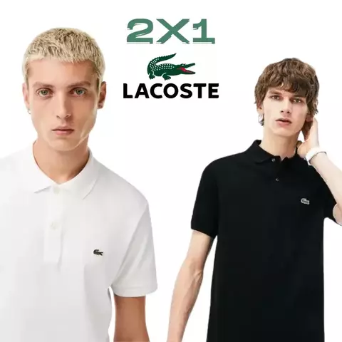 Chombas Lacoste 2x1 (SIN STCOK)