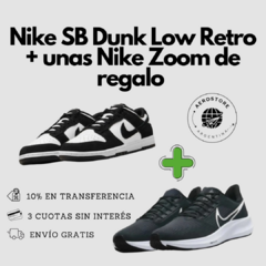 Zapatillas Nike SB Dunk Low Retro + Nike Zoom de regalo - comprar online