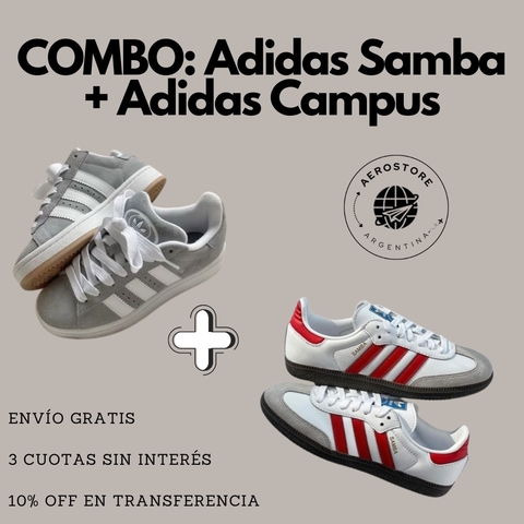 COMBO: ADIDAS CAMPUS + ADIDAS SAMBA - comprar online