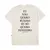 Camiseta Captive Zoi de Gato Off White - comprar online