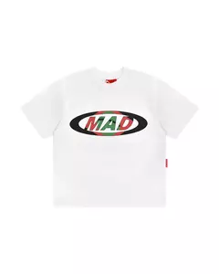 Camiseta Mad Enlatados Logo Brasil Off White - comprar online
