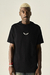 Camiseta Barra Crew B Reflexo Institucional Preta na internet