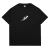 Camiseta Barra Crew B Garça Textura Preta - comprar online