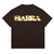 Camiseta Barra Crew Barra Logo Reflexo Marrom - comprar online