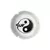 Cinzeiro Sufgang Yin Yang Branco - comprar online