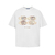Camiseta Boxy Quadro Creations Pangeia Off White - comprar online