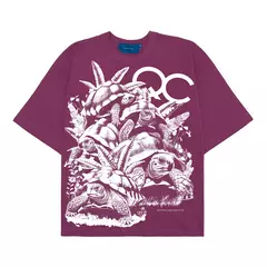 Camiseta Quadro Creations Slow And Steady Magenta - comprar online