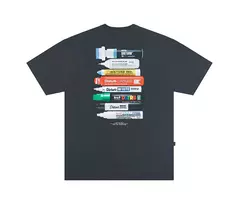 Camiseta Disturb Essential Markers Cinza - comprar online