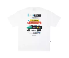 Camiseta Disturb Essential Markers Off White - comprar online