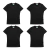 Basic Pack - Kit 4 Slim Fit Street Business (4 Pretas) - comprar online