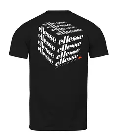 Camiseta Ellesse Logo Cube Preta - comprar online