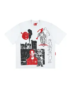 Camiseta Feminina Mad Enlatados Cidade Maluca Branca