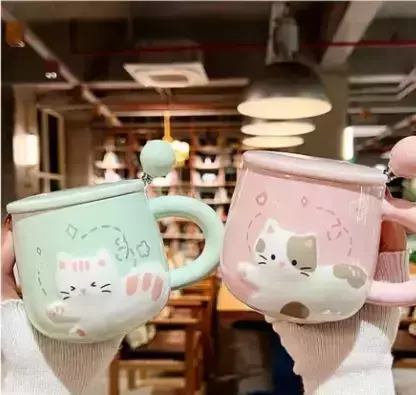 TAZA DE CERAMICA DISEÑO CAT