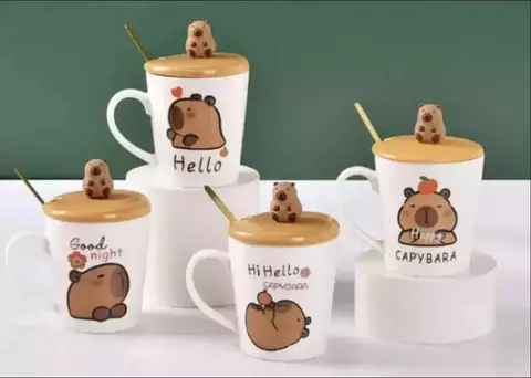 TAZA DE CERAMICA CAPYBARA 350cc