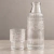 BOTELLA + VASO VIDRIO LABRADO GRECIA 700ml