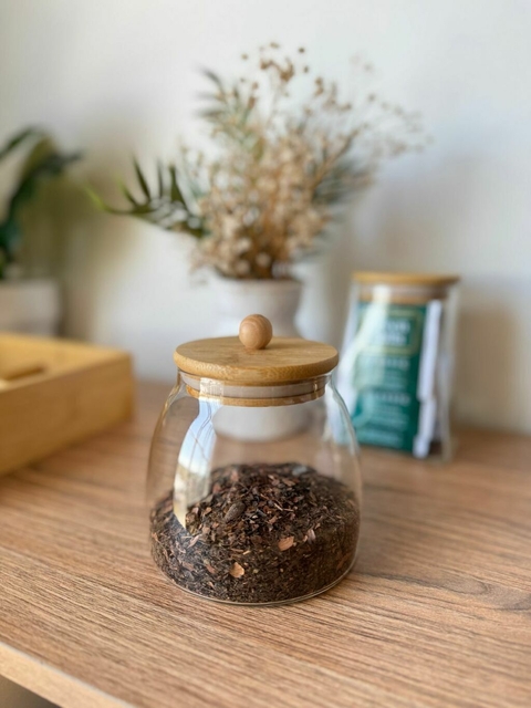 FRASCO DE VIDRIO C/ TAPA HERMETICA 700ML