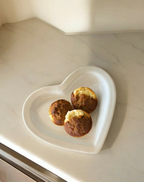 PLATO BANDEJA - FORMA CORAZON