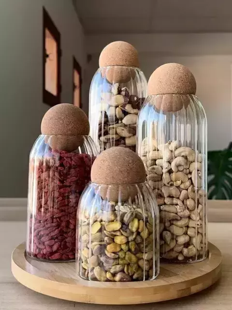 FRASCO ESFERA DE CORCHO 750ML