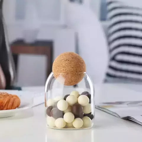 FRASCO ESFERA DE CORCHO - 500ML