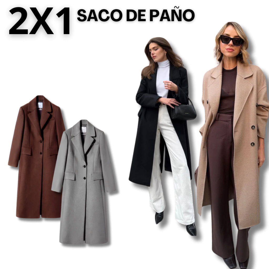 2X1 SACO DE PAÑO