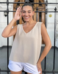 MUSCULOSA de Lino Premium + ¡1 musculosa de regalo! ¡OFERTA 2X1 por tiempo limitado! - Umbi Tienda