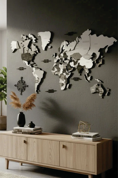 Planisferio 3D Gothic Mirror sin accesorios - comprar online