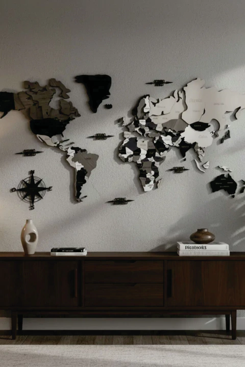 Planisferio 3D Gothic sin accesorios - comprar online