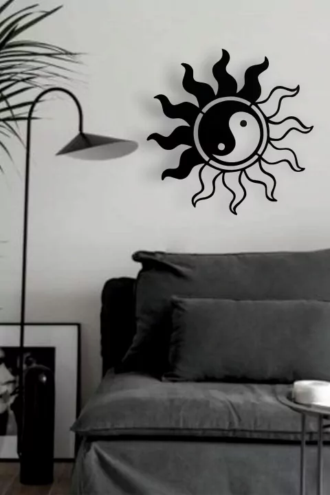 Cuadro sol yin y yang