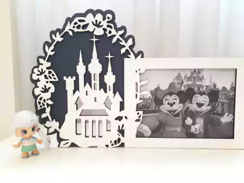 Portarretrato Castillo de Disney