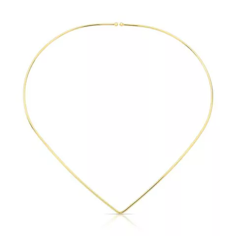 Gargantilha aro - banhada a ouro - comprar online