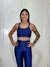 Conjunto Legging Alta Compressão M - Azul marinho - comprar online